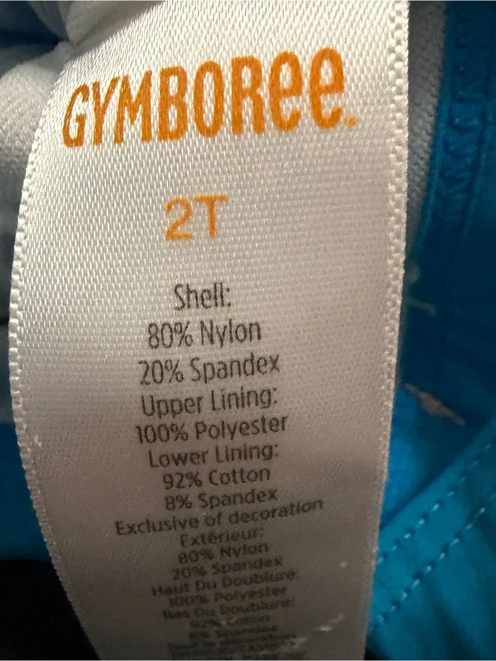 Gymboree 2T  Fish Skirted One-Piece Swimsuit Sz 2T